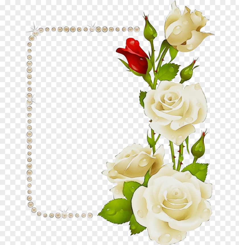 Flower Arranging Floribunda Wedding Heart Frame PNG