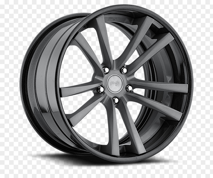 Niche Car Alloy Wheel Forging Rim PNG