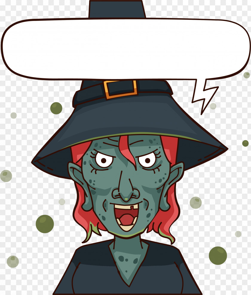 The Ugly Witch Witchcraft Illustration PNG