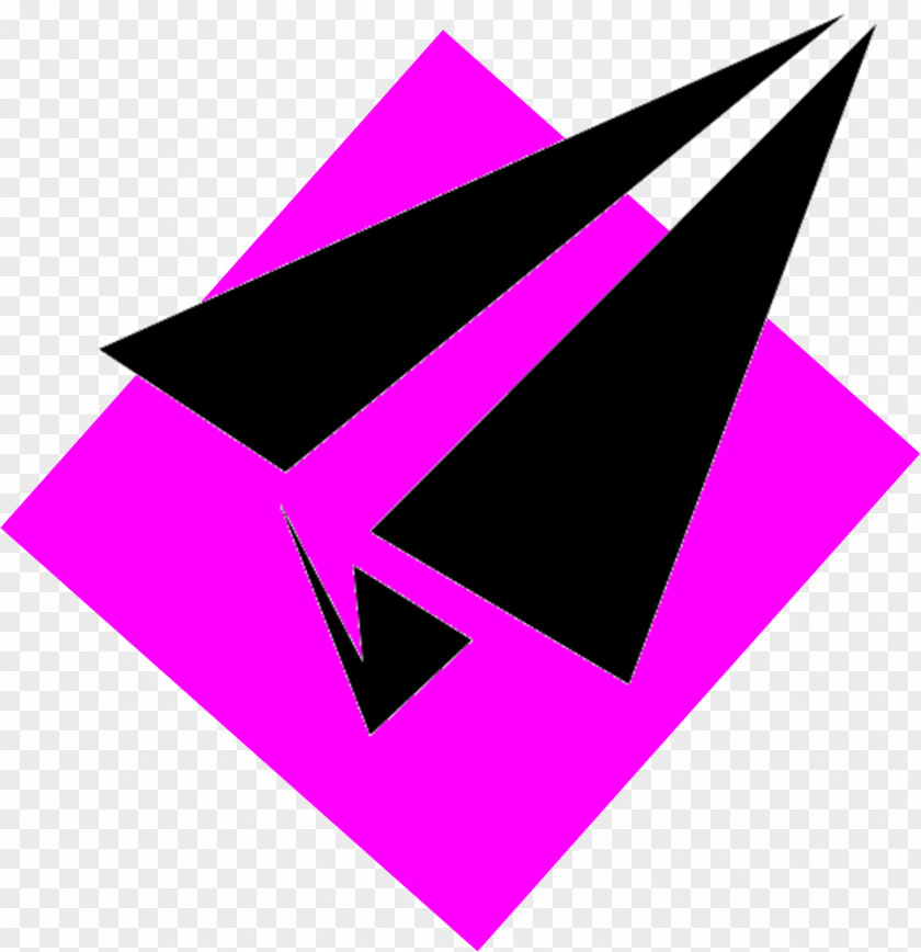 Design Line Angle Pink M PNG