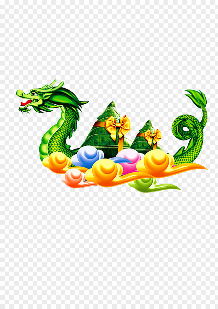 Dragon Boat Race Festival Animation Zongzi PNG