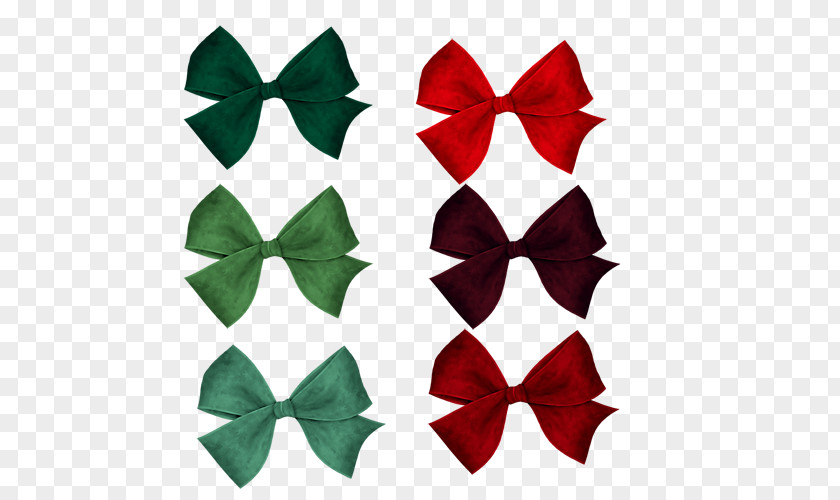 Green Red Bow Material Shoelace Knot Ribbon PNG
