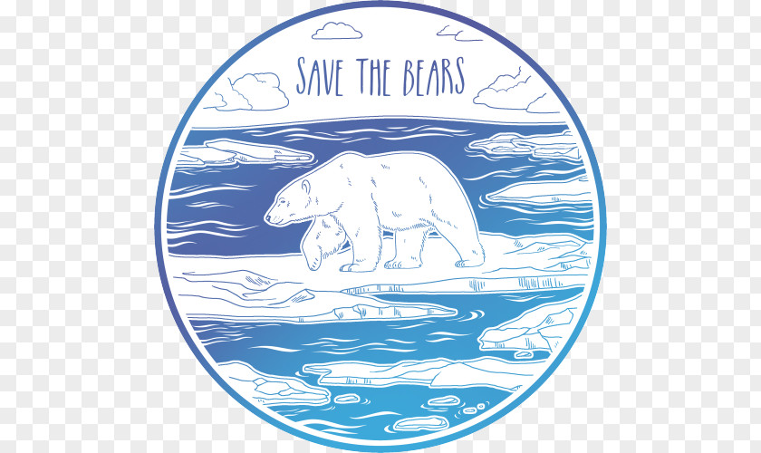 Kakao Talk Polar Bear Earth Day Animal PNG