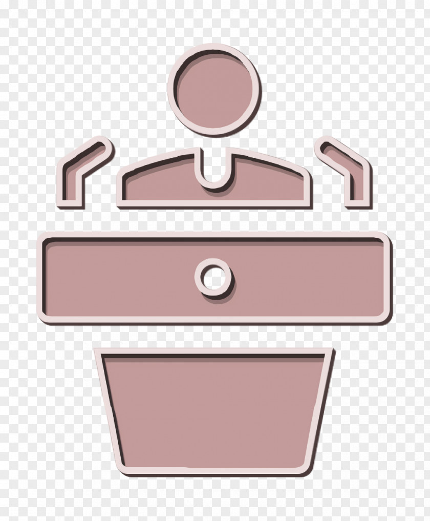 Speech Icon Politician Voting Elections PNG