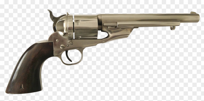 Western Cowboy Weapon Revolver Gun Trigger Colt Army Model 1860 PNG