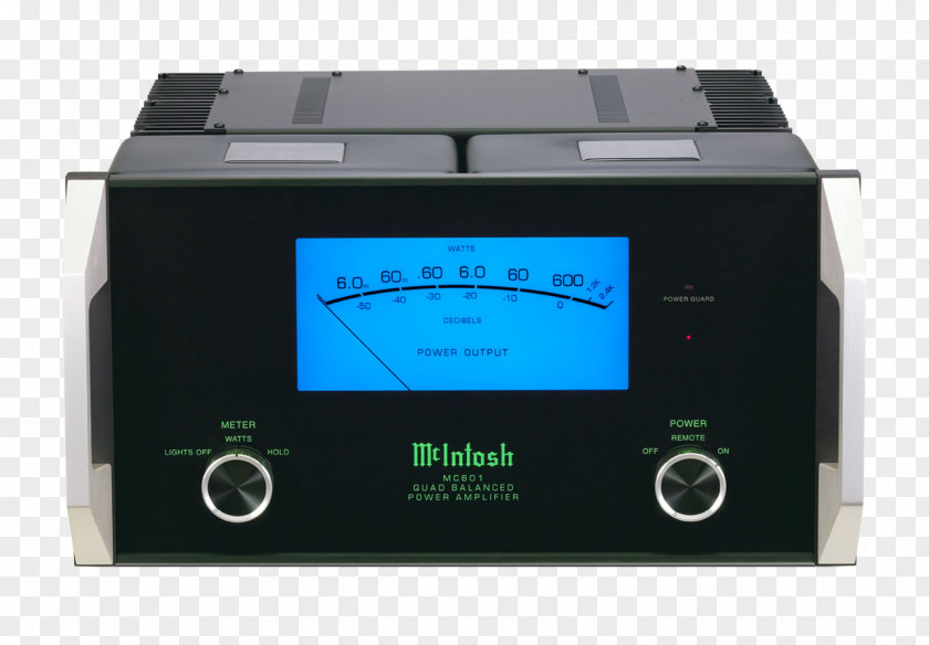 Audio Power Amplifier McIntosh Laboratory MC601 PNG