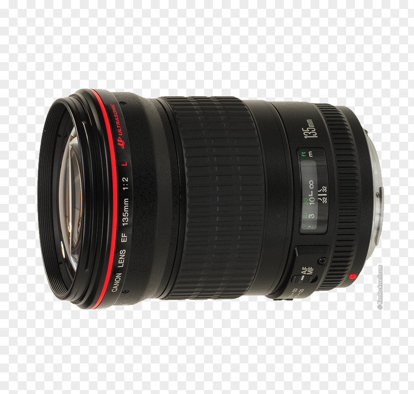 Camera Lens Canon EF Mount EF-S Digital SLR 135mm F/2 L USM PNG