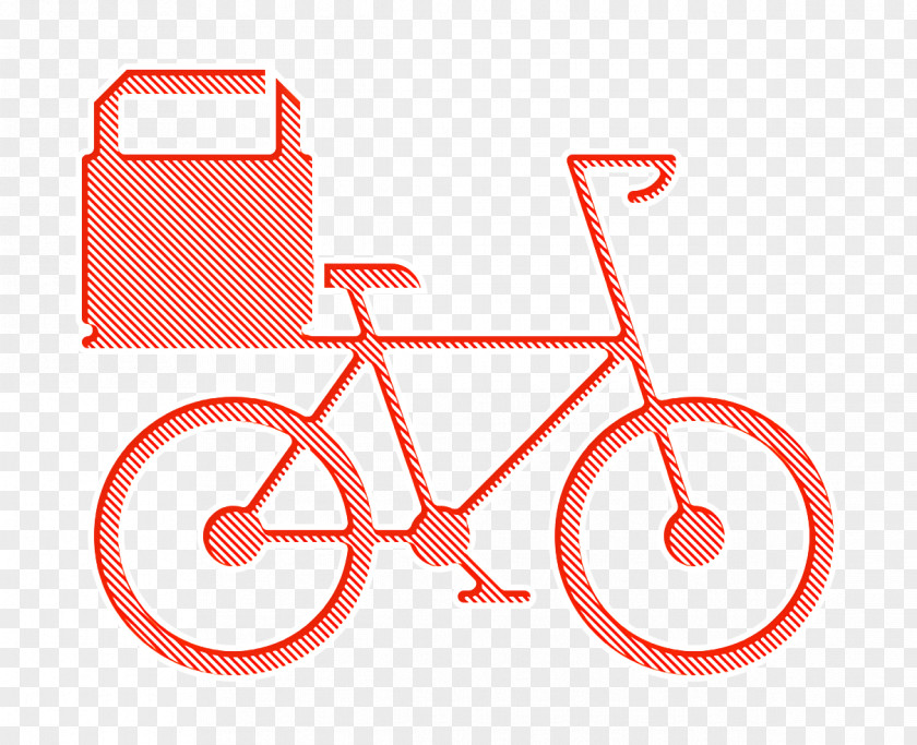 Fast Food Icon Thermo Bag Bicycle PNG