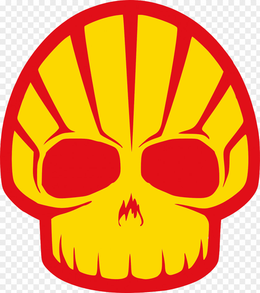 Hell Royal Dutch Shell Sticker Decal Skull Petroleum PNG