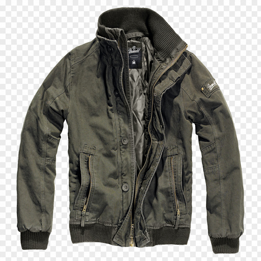 Jacket M-1965 Field Leather Collar Lining PNG
