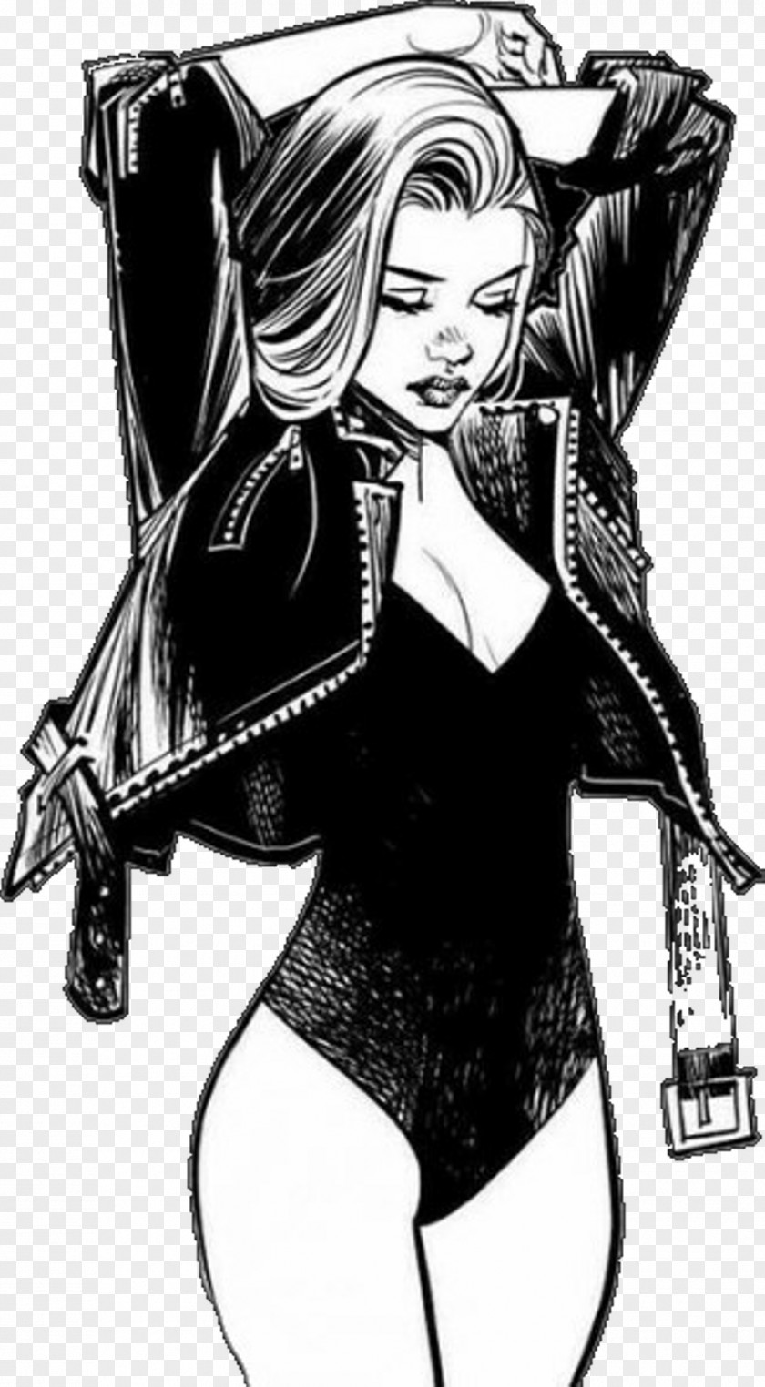Painting Black Canary Drawing Comics Sketch Illustration PNG