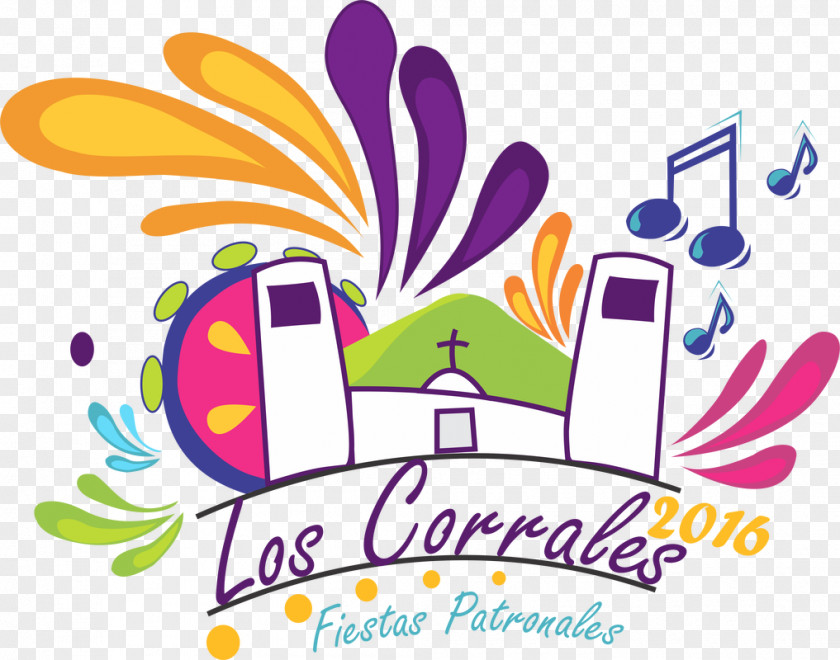 Party Fiesta Patronal Logo Graphic Design Clip Art PNG
