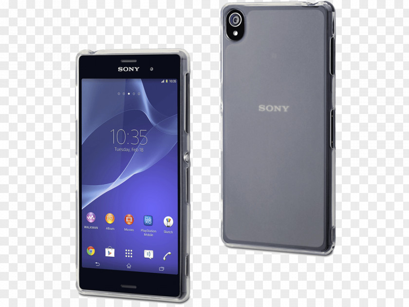 Sony Xperia T2 Ultra Phablet Mobile Telephone PNG