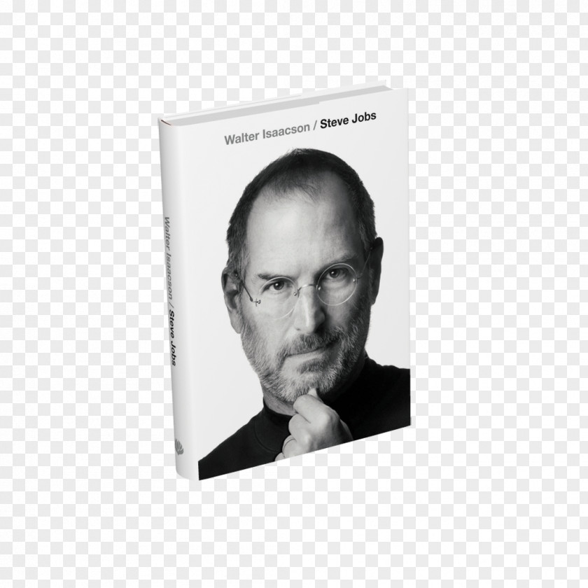 Steve Jobs Becoming Apple Book Biography PNG
