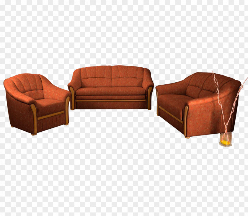 Bed Canapé Couch Sofa Furniture Tuffet PNG