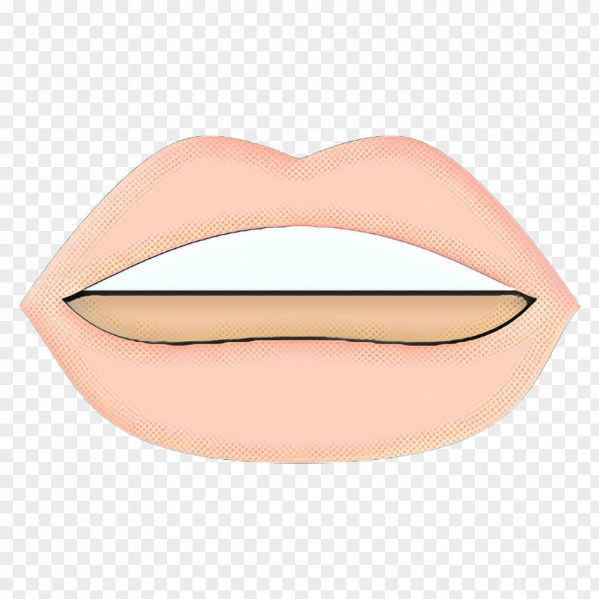 Lip Gloss Beige Skin Pink Nose Mouth PNG