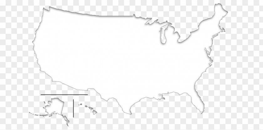Map Drawing Line Art Monochrome White PNG