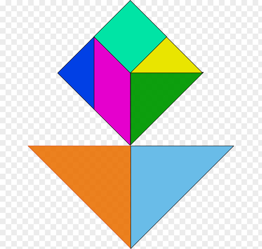 Tangram Puzzle Clip Art PNG