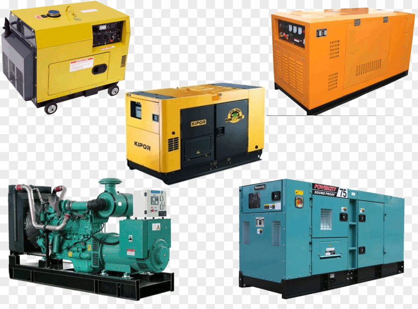 Business Electric Generator Diesel Fuel Engine Cummins PNG