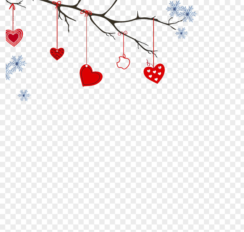 Heart Hanging From A Tree Valentines Day Romance Lupercalia PNG