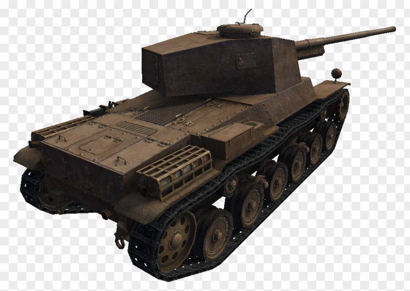 Tank Churchill Self-propelled Artillery Gun Turret Armored Car PNG