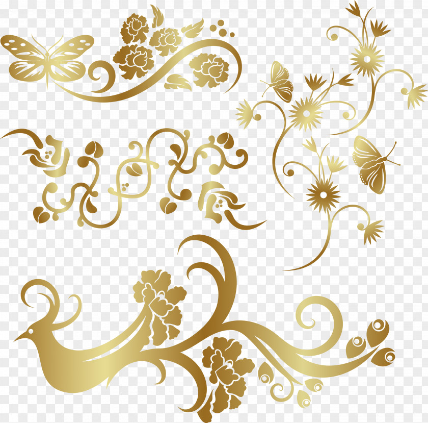 Wedding Ornament Flower Floral Design PNG