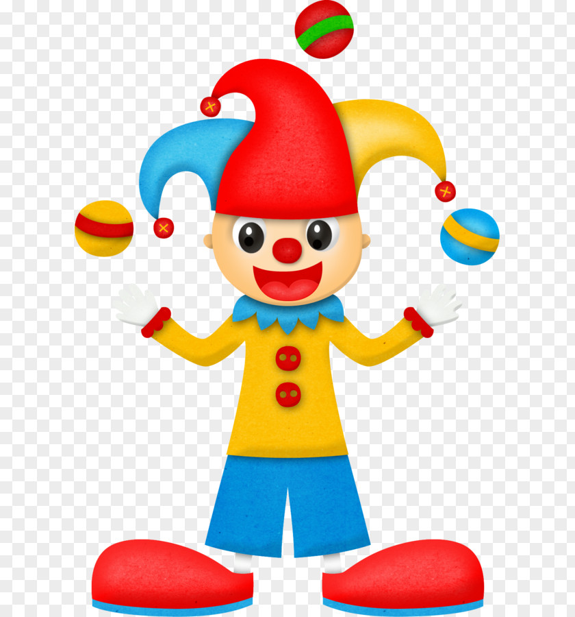 Birthday Biscuit Party Clown Circus Carnival Juggling PNG