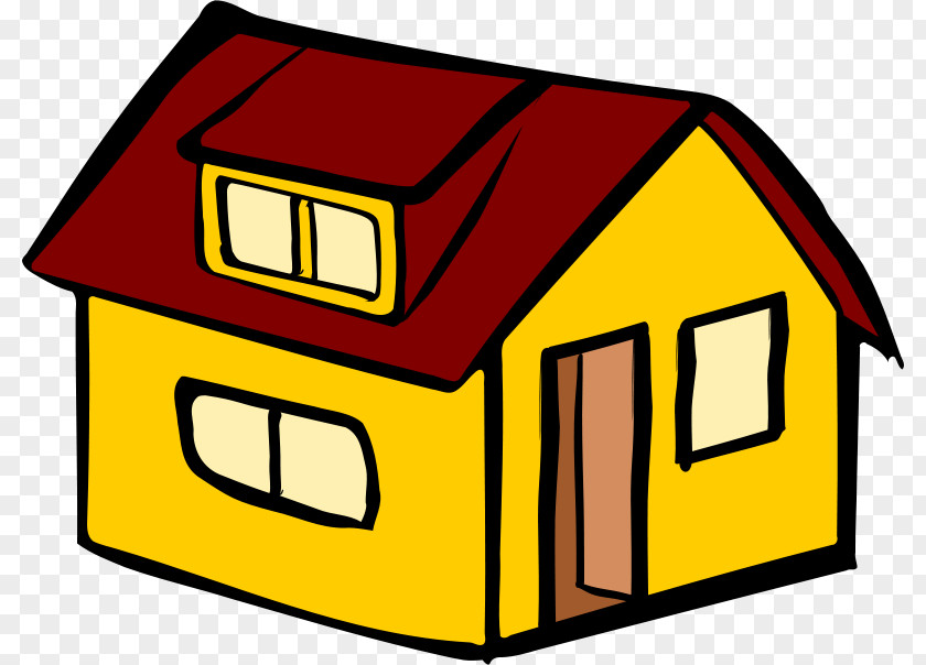 Clip House Building Art PNG