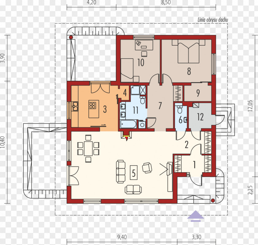 Design Floor Plan Angle PNG