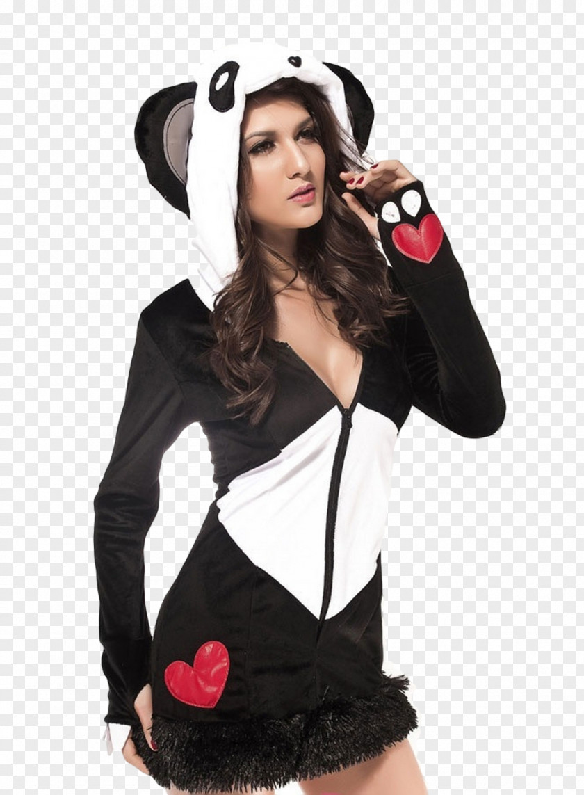 Fancy Dress Giant Panda Bear Costume Cosplay Carnival PNG