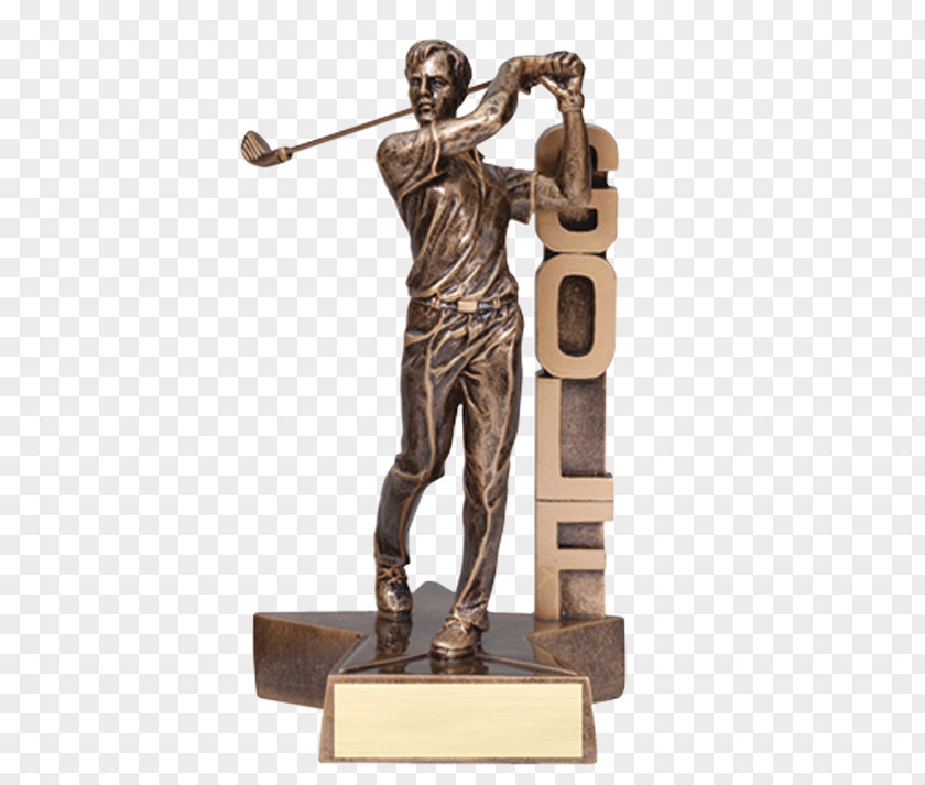 Golf Trophy Award Sport Medal PNG