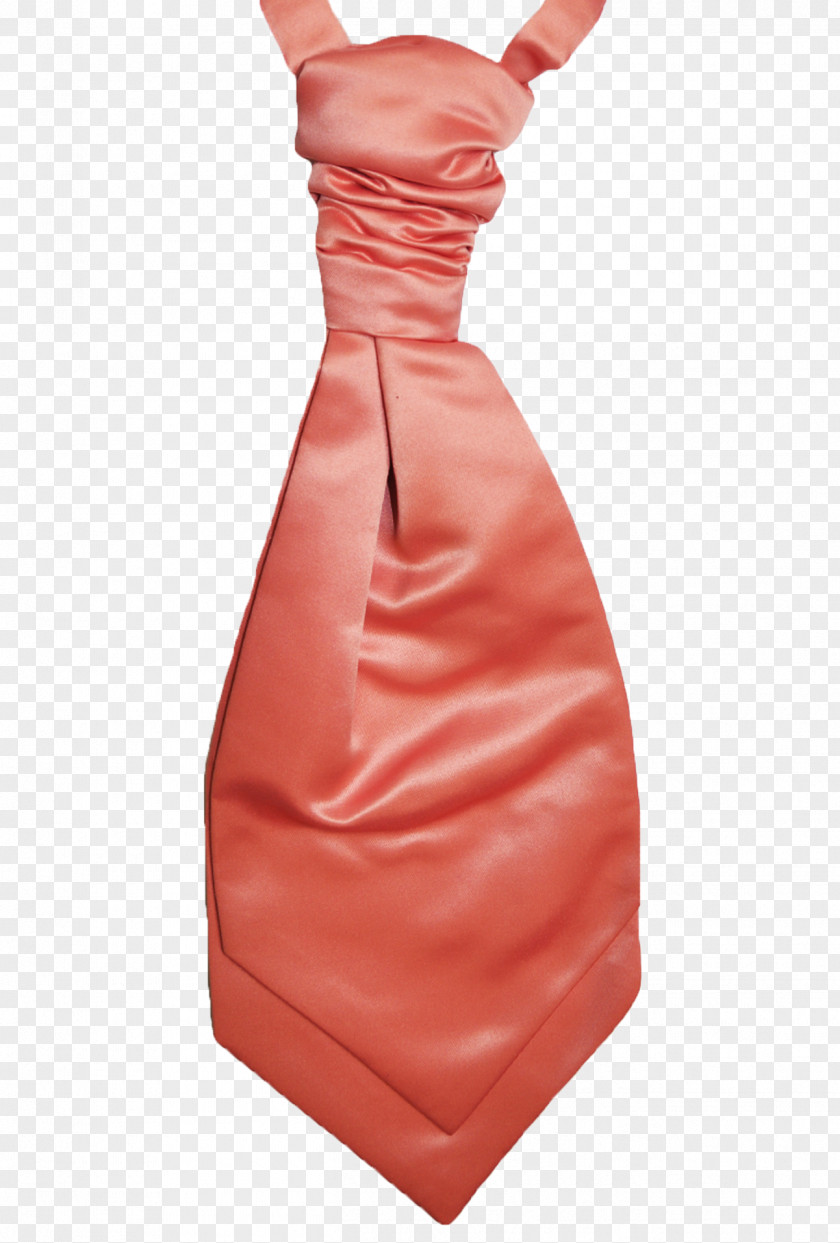 Satin Cravat Necktie Dress Formal Wear PNG