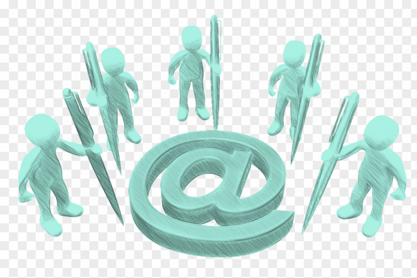 Social Media Plastic Figurine PNG