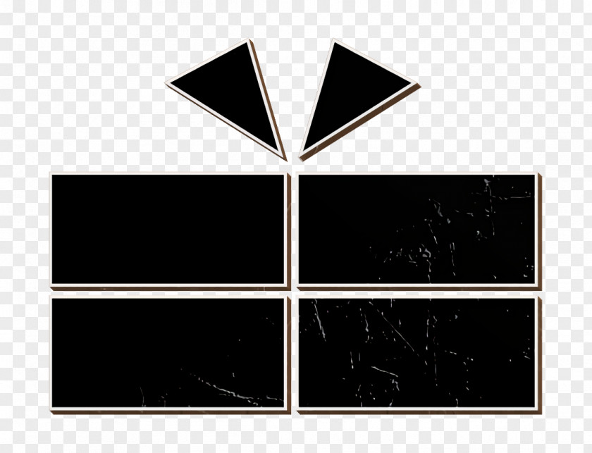 Symbol Rectangle Christmas Icon Gift Giftbox PNG