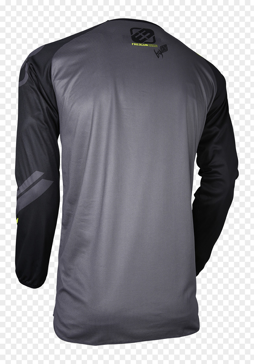 Yellowish Gray Long-sleeved T-shirt Maillot Product Design PNG