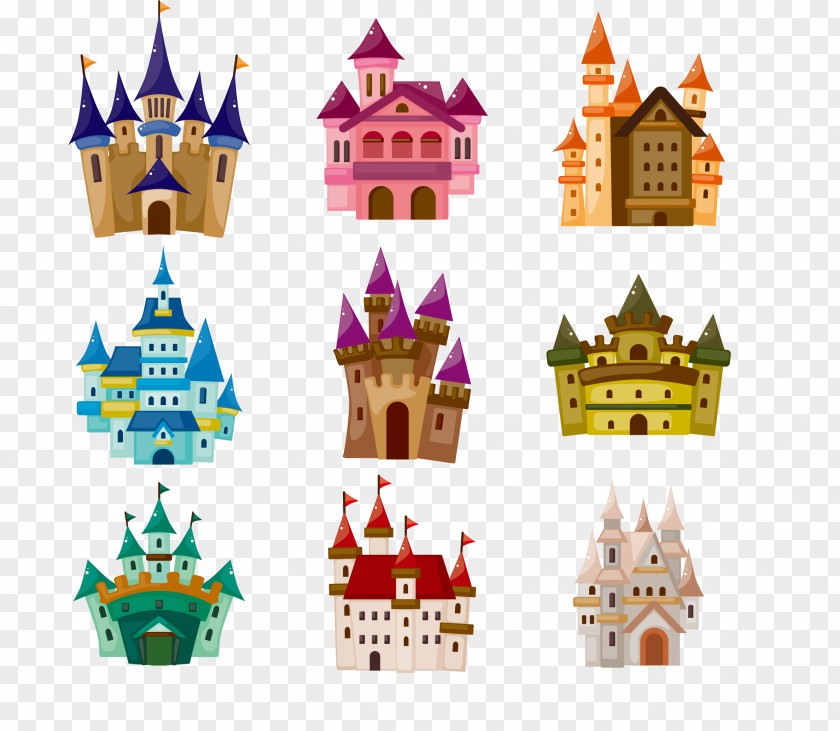 Castle Cartoon Royalty-free Clip Art PNG