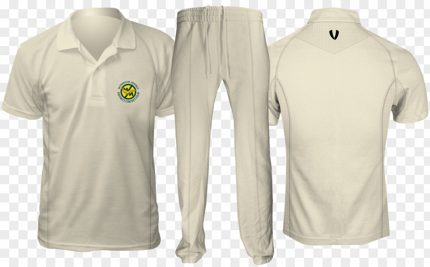 Cricket T-shirt Wynnum Manly District Club Sportswear Polo Shirt PNG