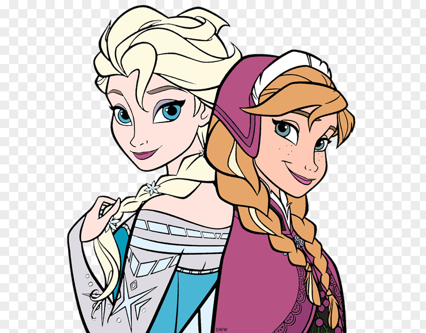 Elsa Anna Olaf Coloring Book Belle PNG