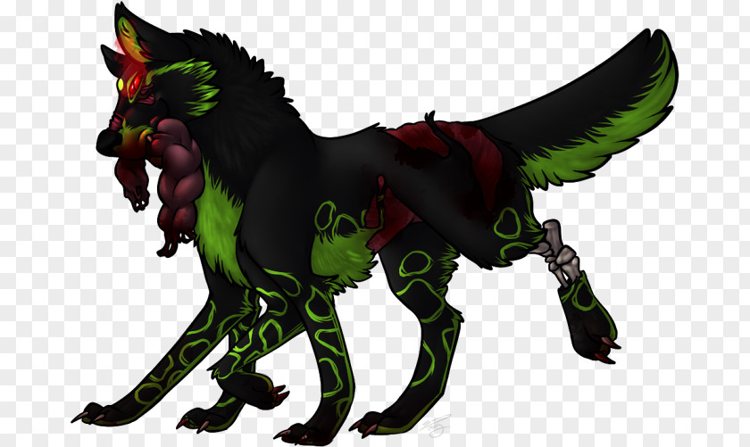 Horse Canidae Dog Dragon Demon PNG