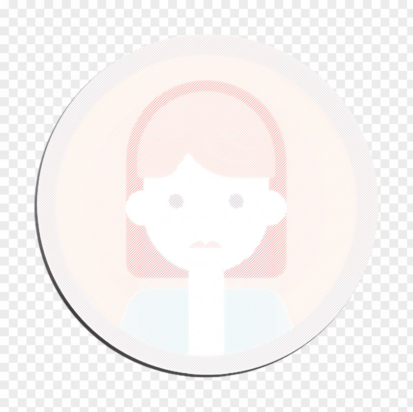 Jaw Cheek Avatar Icon Female Portrait PNG