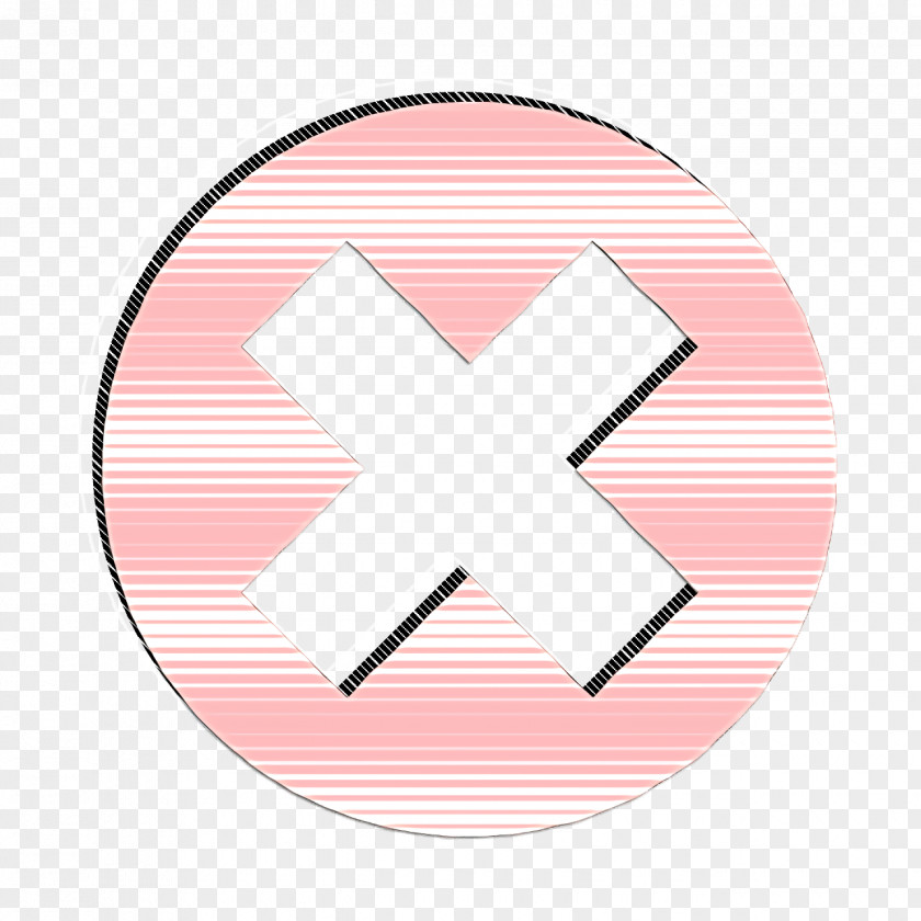 Material Property Cross Delete Icon Meanicons Remove PNG