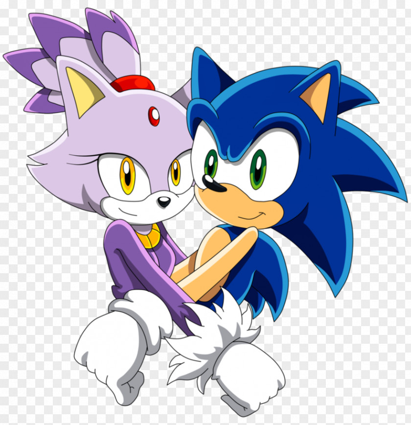 Sonic Rush Blaze The Cat DeviantArt Archie Comics PNG