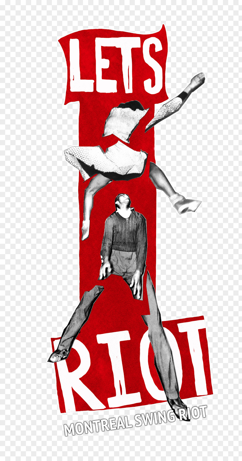 Swing Dancing Poster Logo Character PNG