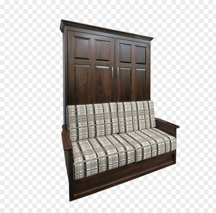 Comfortable Sleep Bed Frame Murphy Drawer Couch PNG