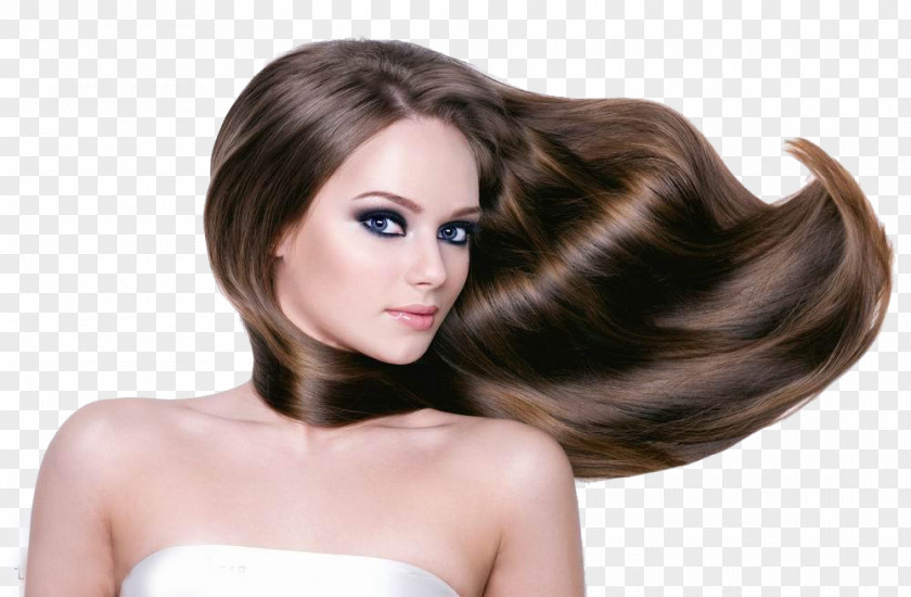 Hair Model Care Beauty Parlour Straightening Shampoo PNG