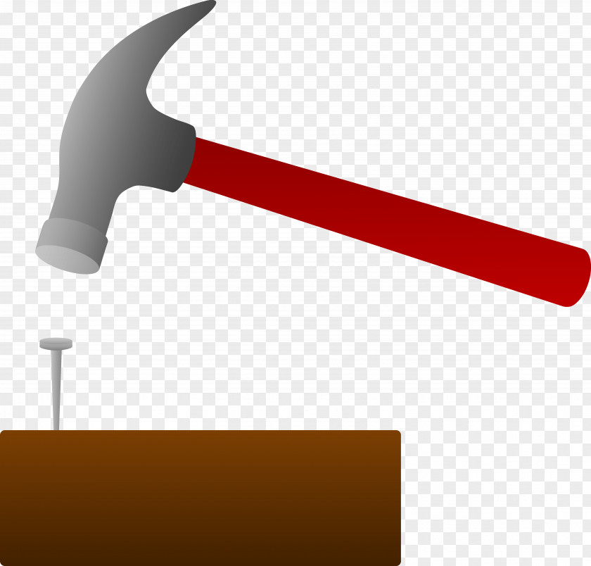 Hammer Clip Art Illustration Nail Image PNG