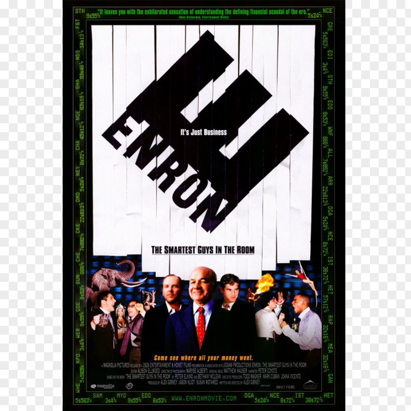 United States The Smartest Guys In Room Enron Documentary Film PNG