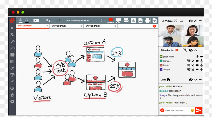 Virtual Classroom Aula Web Conferencing Teacher PNG