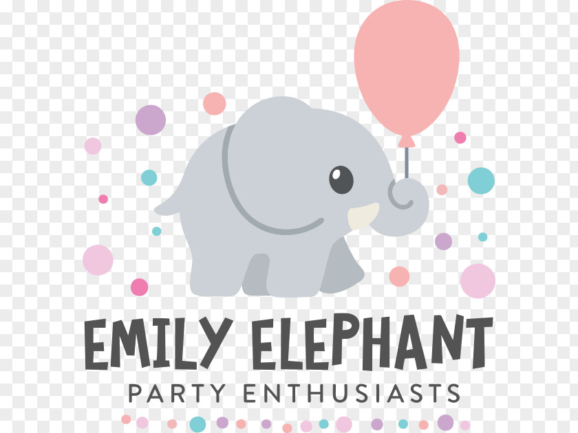 Balloon Elephantidae Children's Party Birthday PNG