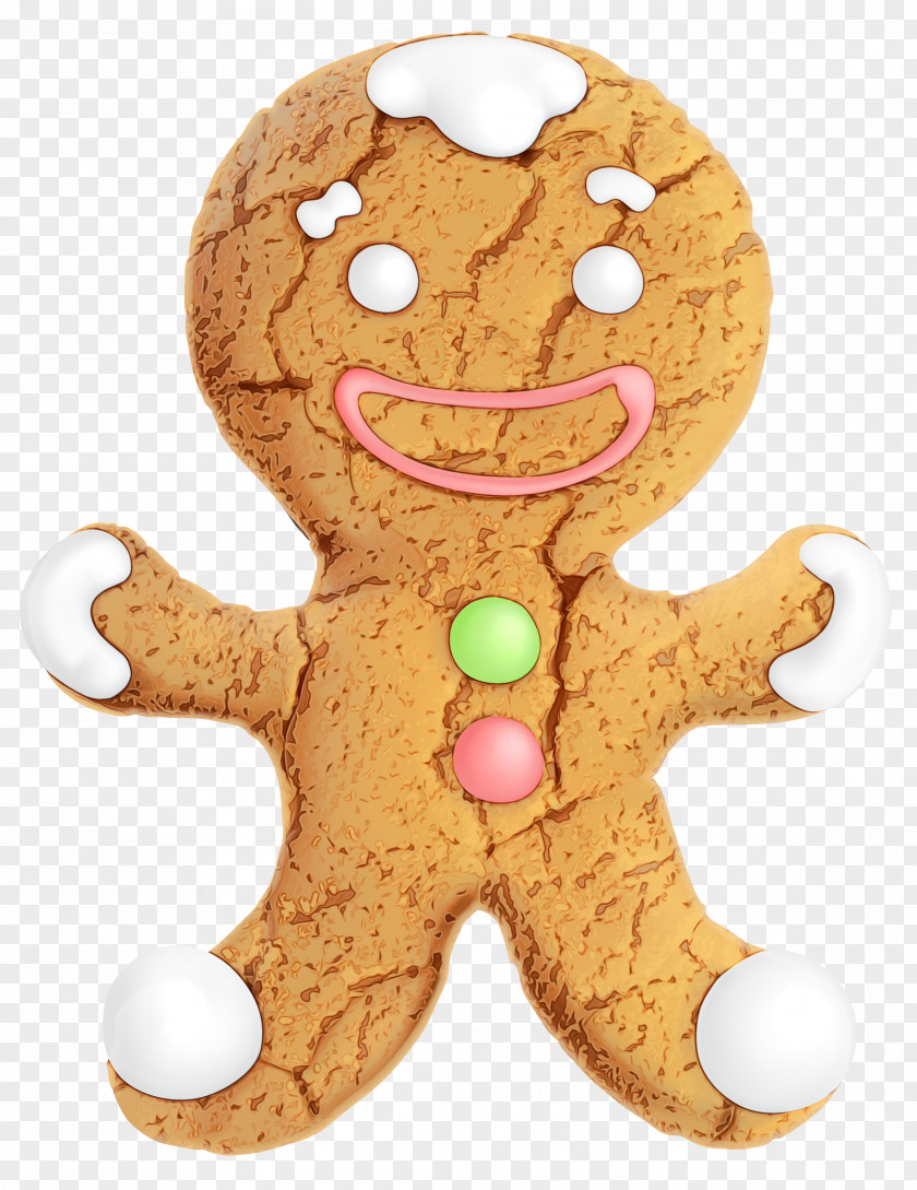 Cookies And Crackers Baked Goods Christmas Gingerbread Man PNG